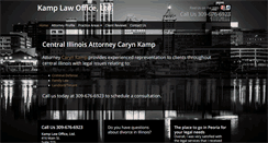 Desktop Screenshot of kamplawoffice.com