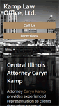 Mobile Screenshot of kamplawoffice.com